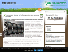 Tablet Screenshot of bioagency.it